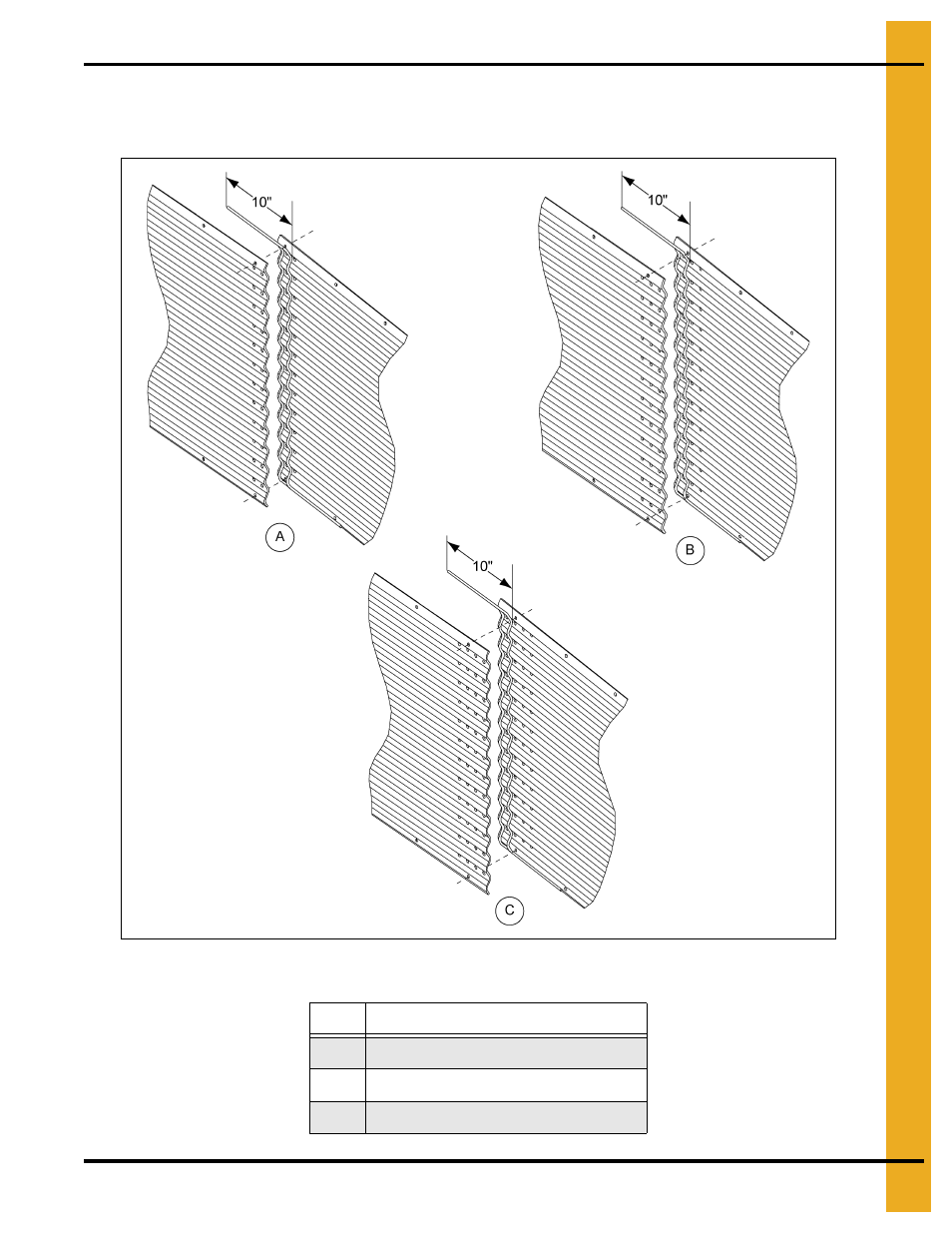 Caulking detail | Grain Systems Tanks PNEG-1000 User Manual | Page 27 / 94
