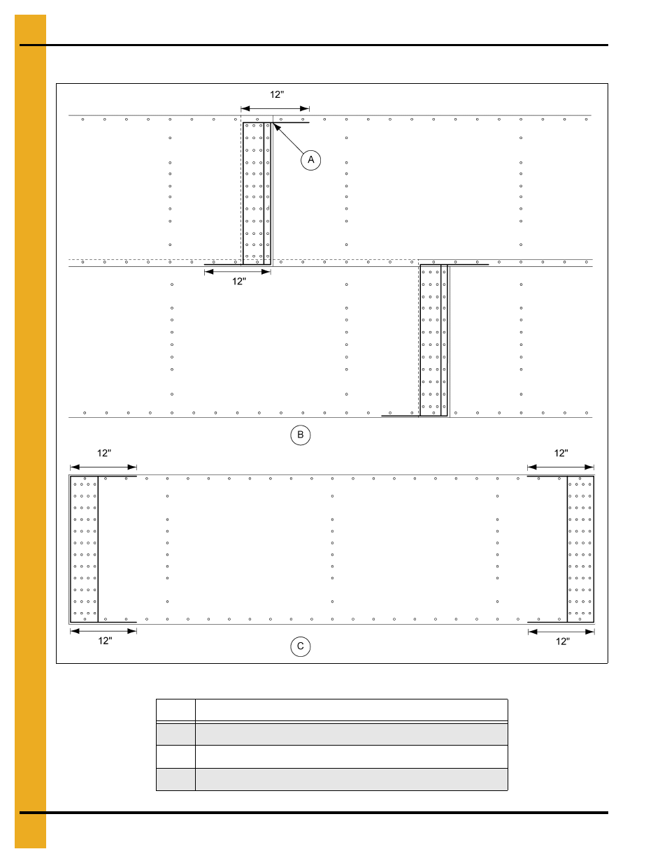 Caulking detail for laminated sheets, Caulking detail | Grain Systems Tanks PNEG-1000 User Manual | Page 28 / 94