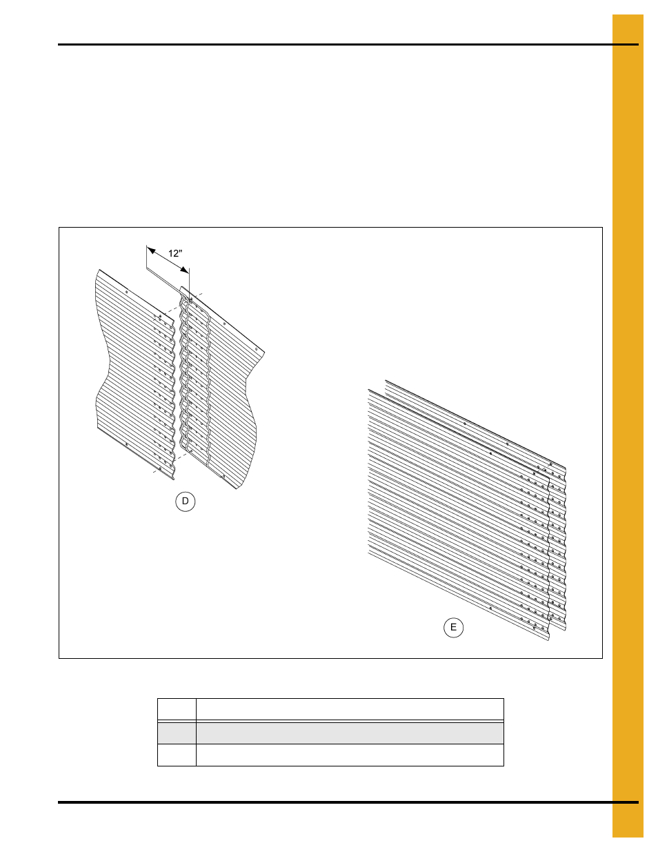 Caulking detail for laminated sheets (continued), Caulking detail | Grain Systems Tanks PNEG-1000 User Manual | Page 29 / 94