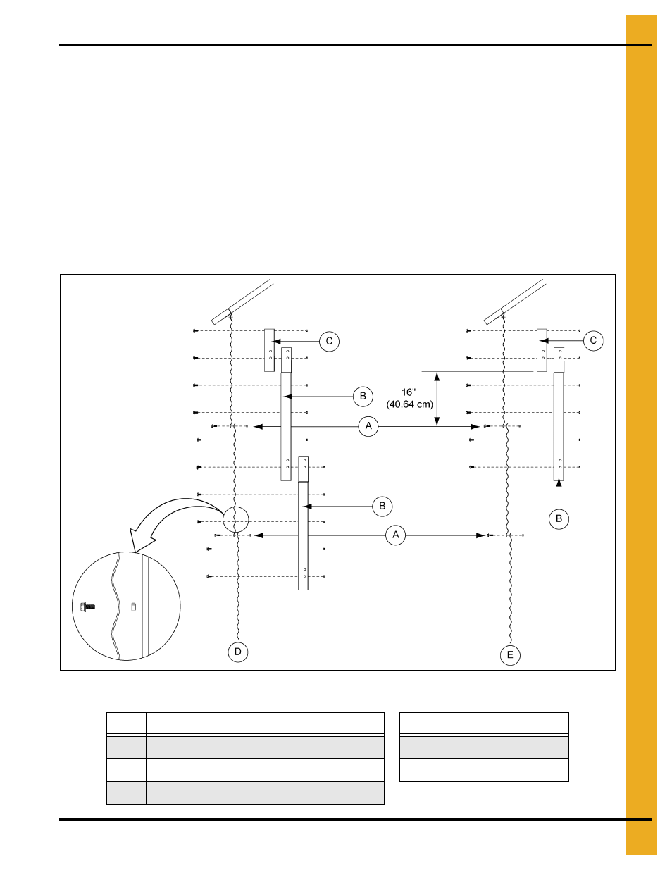 Stiffener assembly (inside only) | Grain Systems Tanks PNEG-1000 User Manual | Page 53 / 94