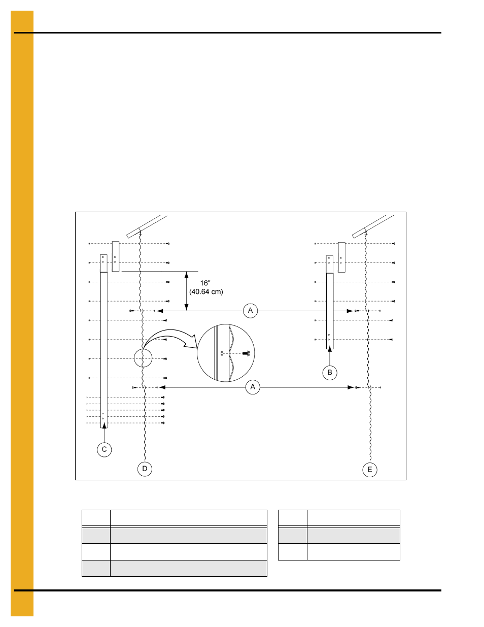 Stiffener assembly (outside only), Chapter 12 stiffener assembly (outside only), 2 stiffeners per sidewall sheet | Grain Systems Tanks PNEG-1000 User Manual | Page 76 / 94