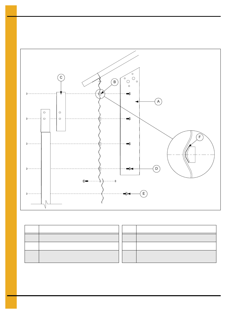 Roof stiffener detail (continued), Stiffener assembly (outside only) | Grain Systems Tanks PNEG-1000 User Manual | Page 80 / 94