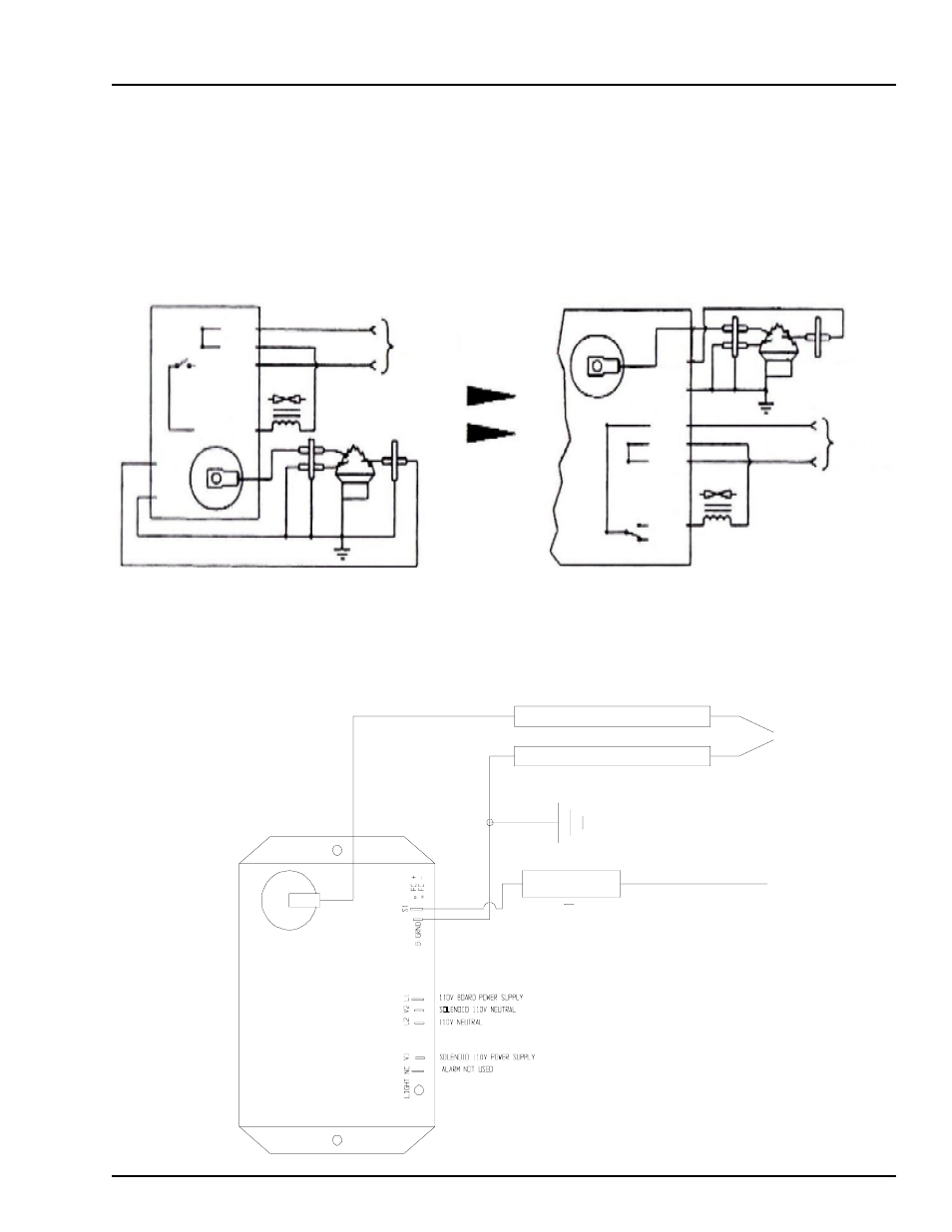 Portable dryer troubleshooting, New fenwal board wiring, Ignitor | Wiring reference | Grain Systems PNEG-630 User Manual | Page 40 / 121