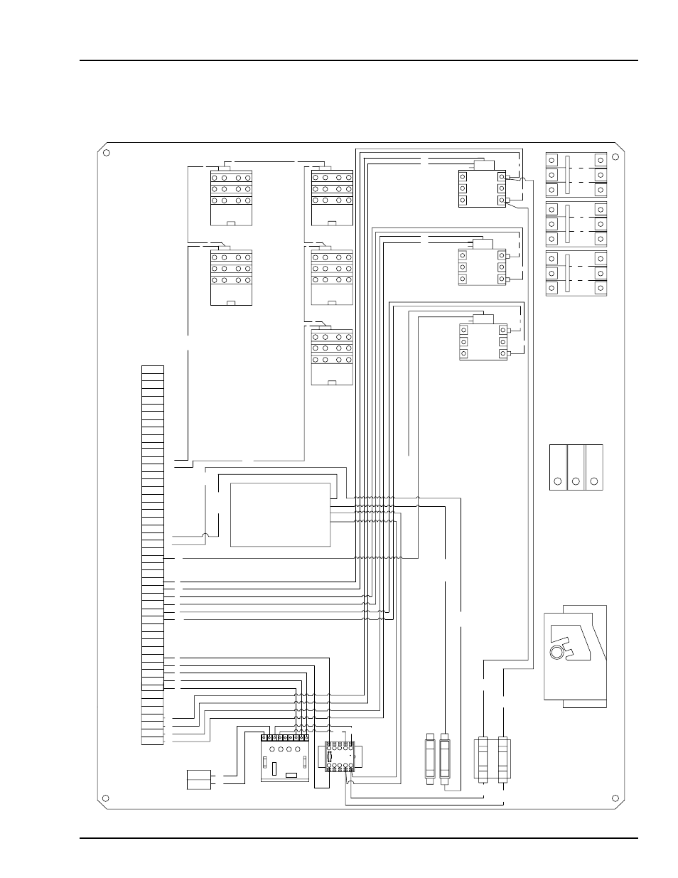 Upper control box internal wiring, Portable dryer troubleshooting, Competitor wiring reference | Contactor scr | Grain Systems PNEG-630 User Manual | Page 74 / 121