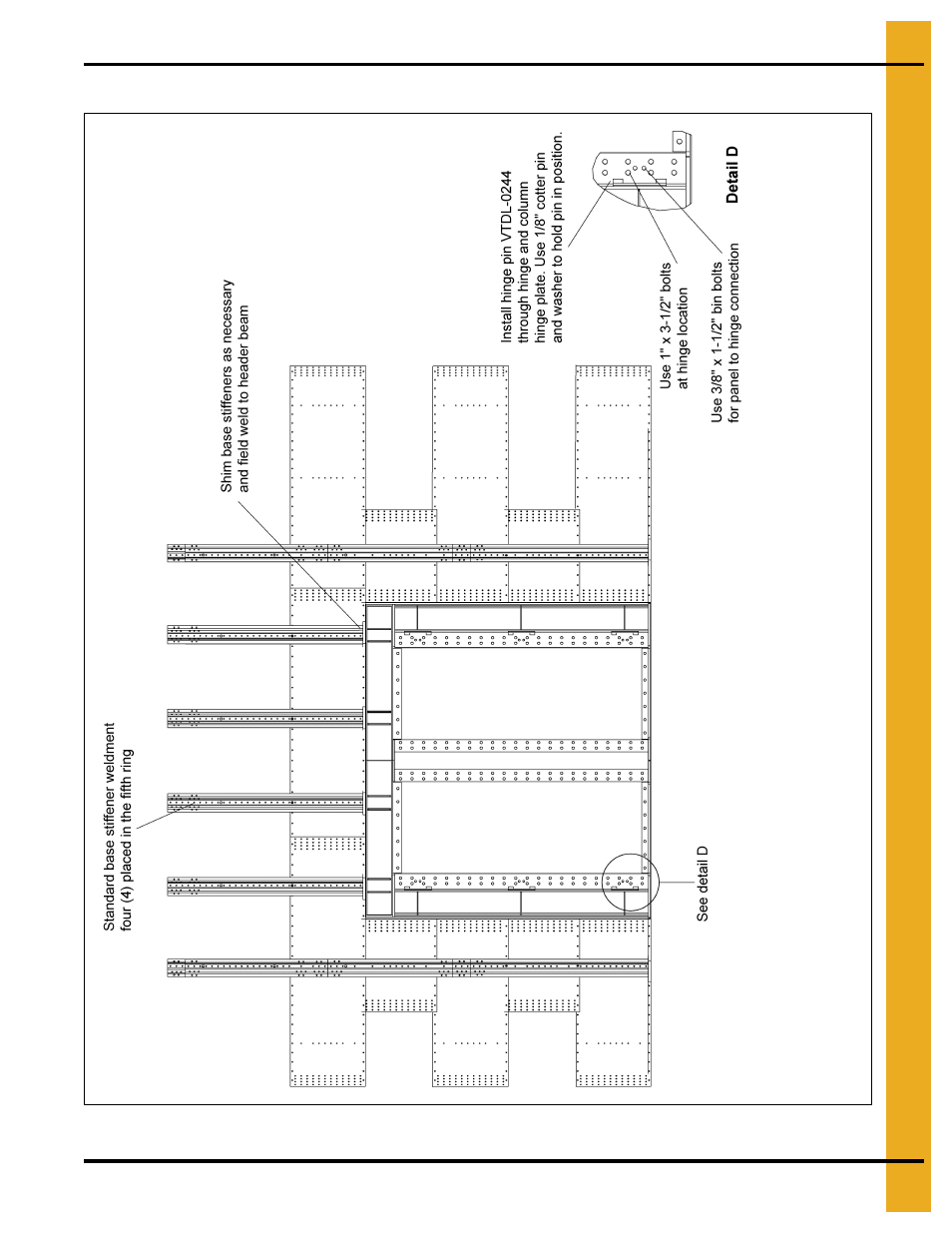 Stiffener/sidewall attachment, Assembly drawings | Grain Systems Bin Accessories PNEG-1742 User Manual | Page 23 / 28