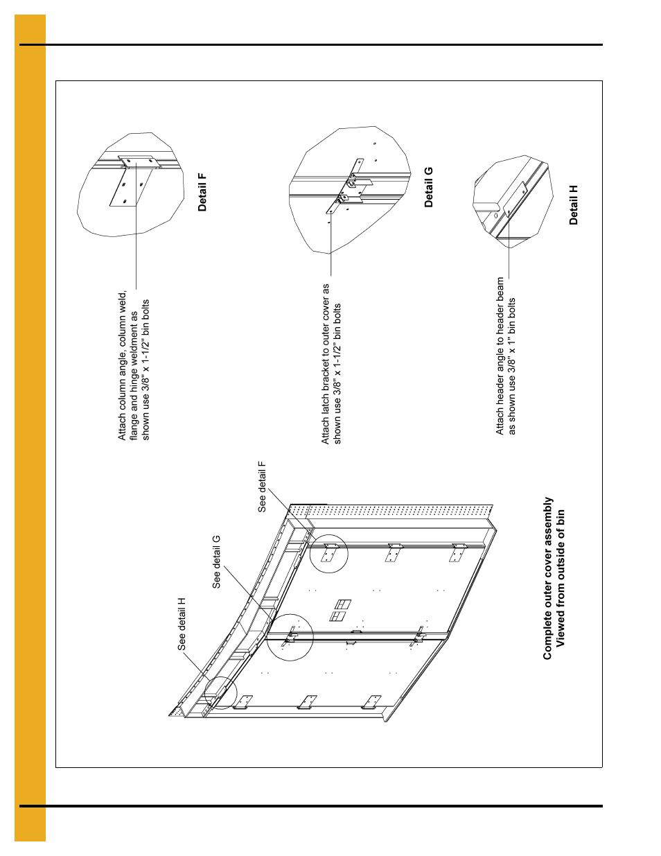Outer cover assembly (continued) | Grain Systems Bin Accessories PNEG-1742 User Manual | Page 26 / 28