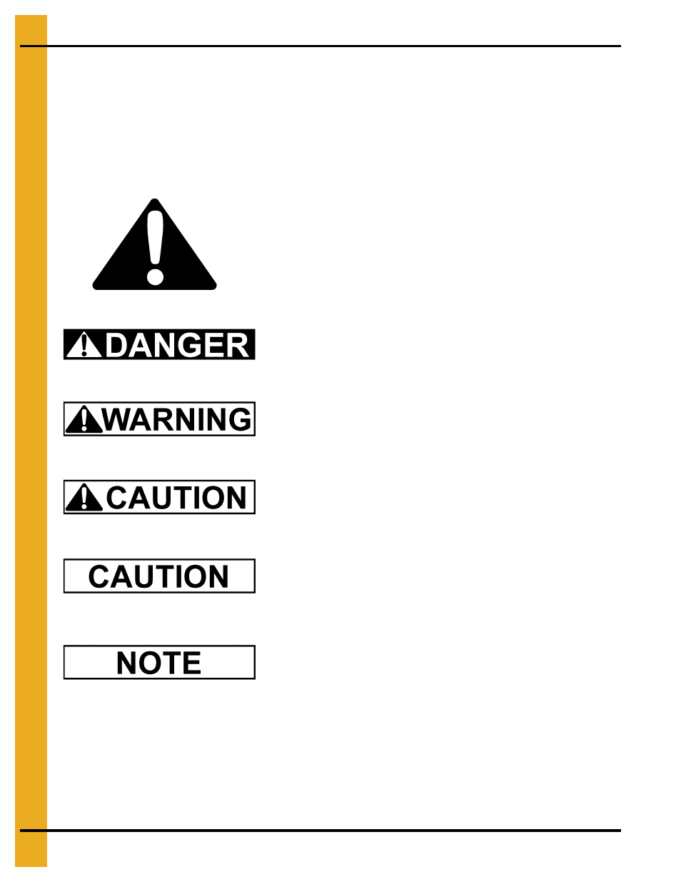 Safety, Chapter 1 safety, Safety guidelines | Grain Systems Bin Accessories PNEG-1742 User Manual | Page 4 / 28