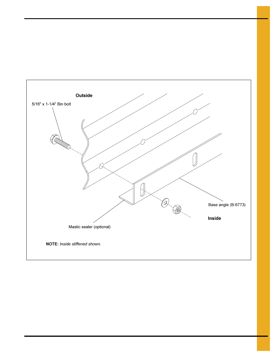 Base angle installation | Grain Systems Tanks PNEG-972 User Manual | Page 29 / 84