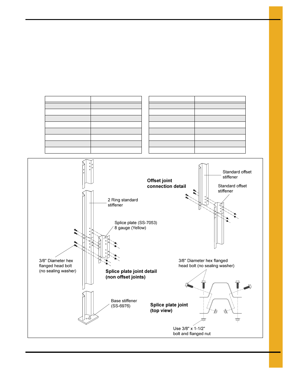 Stiffener instructions (outside stiffened only) | Grain Systems Tanks PNEG-972 User Manual | Page 57 / 84