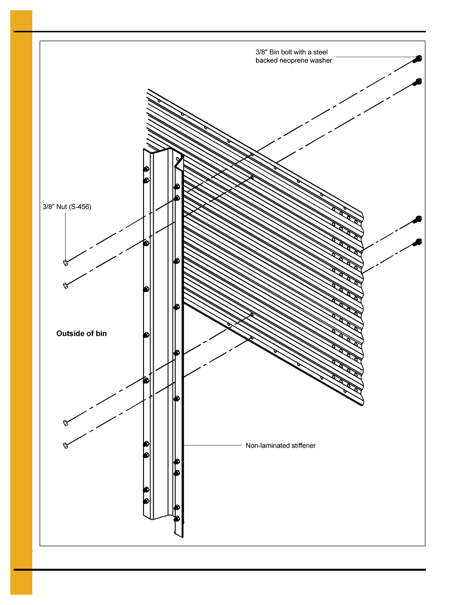 Stiffener instructions (outside stiffened only) | Grain Systems Tanks PNEG-972 User Manual | Page 66 / 84