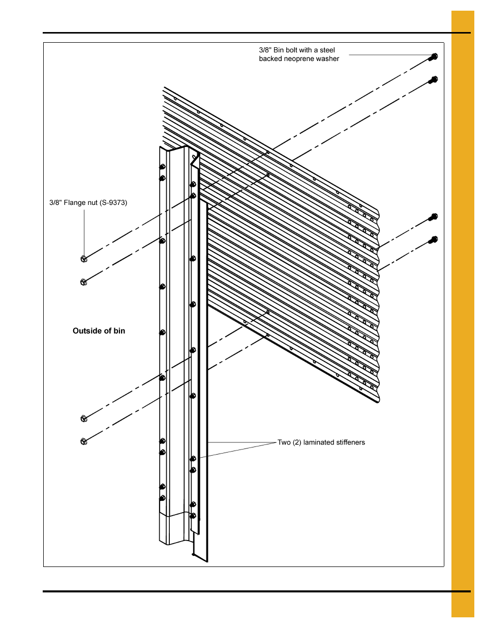 Stiffener instructions (outside stiffened only) | Grain Systems Tanks PNEG-972 User Manual | Page 67 / 84