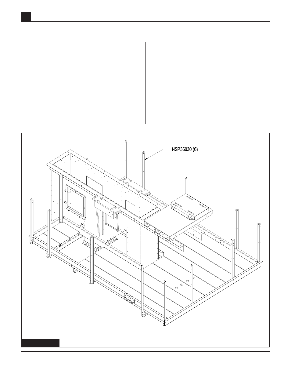 3/8" handrail posts | Grain Systems Bucket Elevtors, Conveyors, Series II Sweeps PNEG-739 User Manual | Page 16 / 52