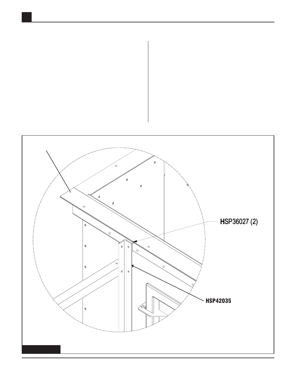 Handrail retaining clip | Grain Systems Bucket Elevtors, Conveyors, Series II Sweeps PNEG-739 User Manual | Page 18 / 52