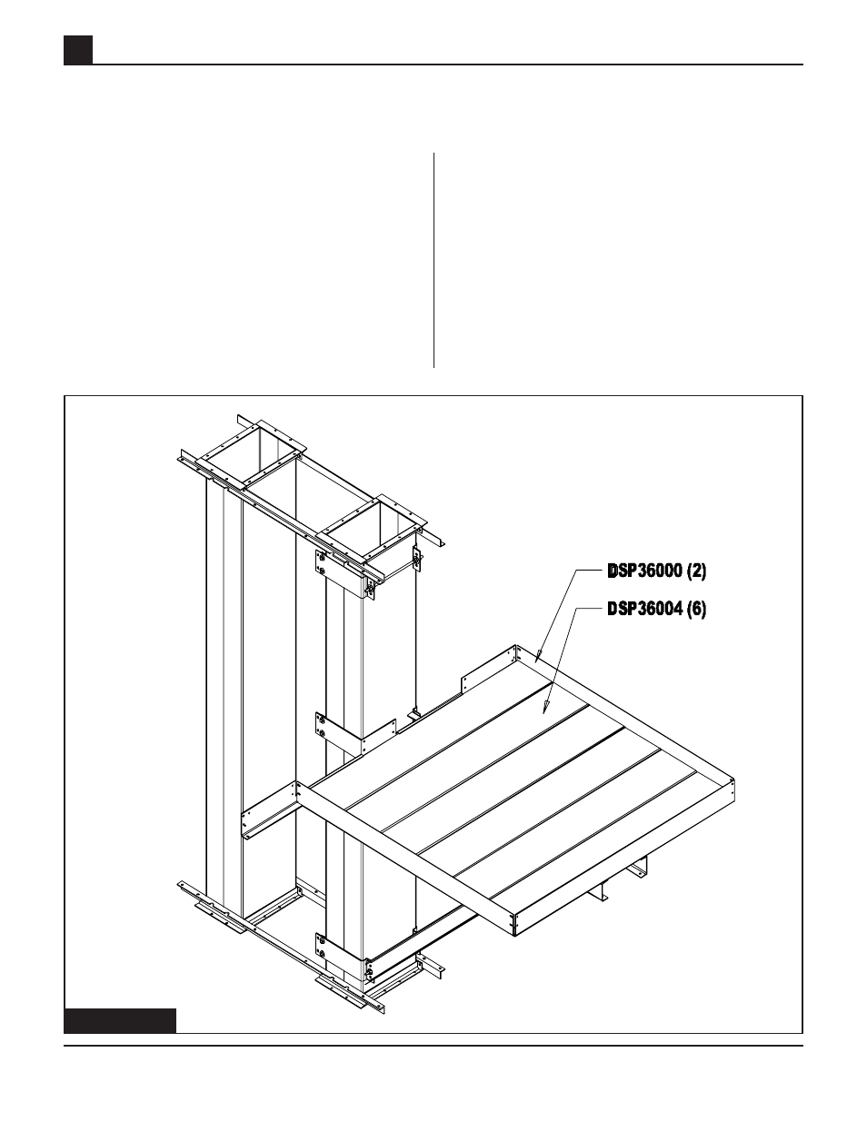 Distributor decking and toeboards | Grain Systems Bucket Elevtors, Conveyors, Series II Sweeps PNEG-739 User Manual | Page 32 / 52