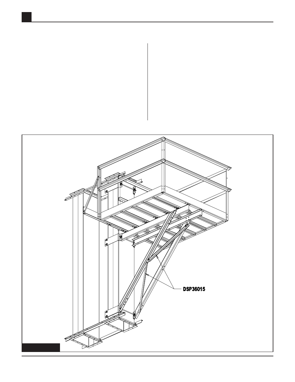 Cross knee braces | Grain Systems Bucket Elevtors, Conveyors, Series II Sweeps PNEG-739 User Manual | Page 34 / 52