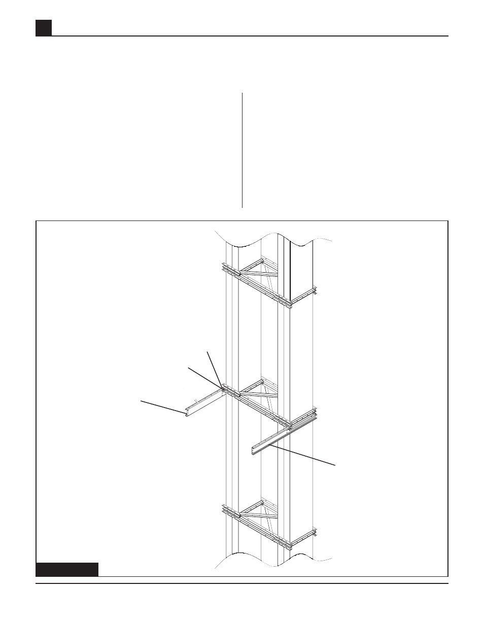 Installing side mounting channels | Grain Systems Bucket Elevtors, Conveyors, Series II Sweeps PNEG-739 User Manual | Page 44 / 52