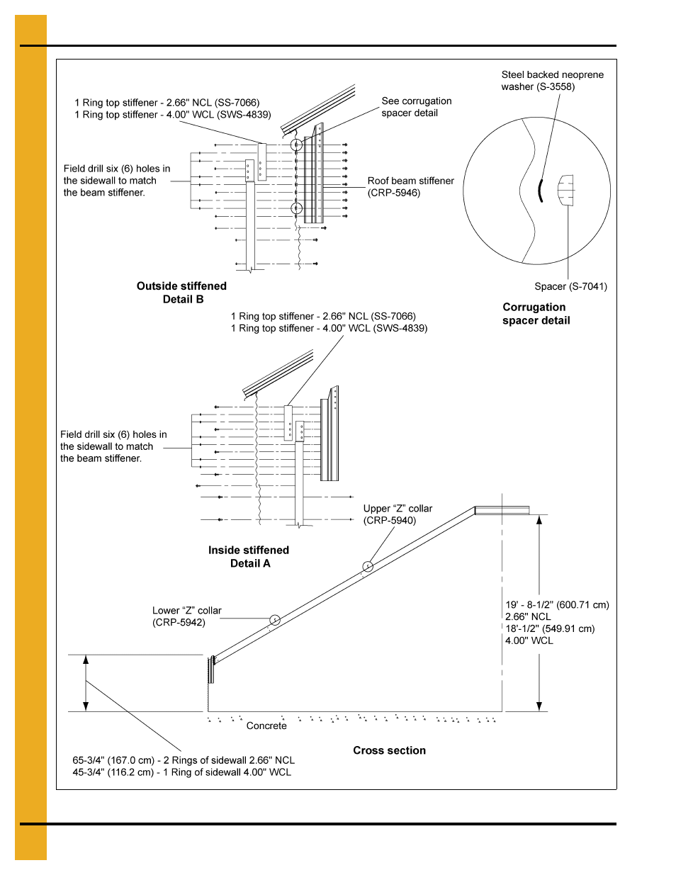 60' 20k roof instructions | Grain Systems Bin Accessories PNEG-1055 User Manual | Page 12 / 26