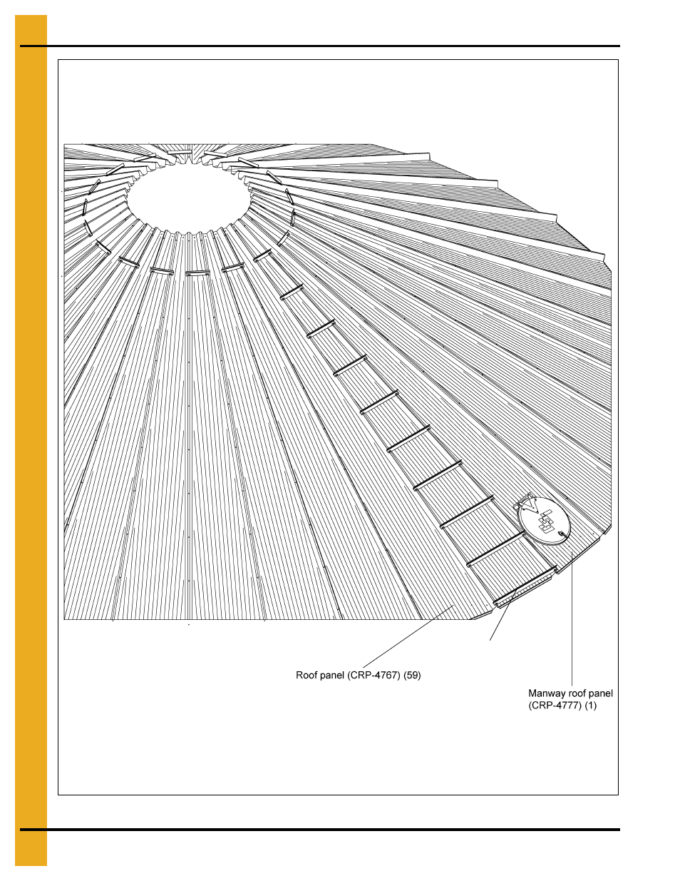 60' 20k roof instructions | Grain Systems Bin Accessories PNEG-1055 User Manual | Page 20 / 26