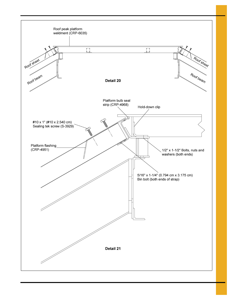 60' 20k roof instructions | Grain Systems Bin Accessories PNEG-1055 User Manual | Page 23 / 26