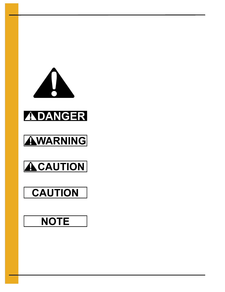 Safety, Chapter 1 safety, Safety guidelines | Grain Systems Bin Flooring PNEG-217 User Manual | Page 4 / 34