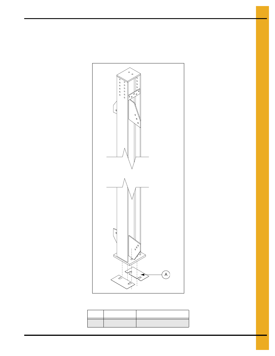 Hopper section assembly, Chapter 7 hopper section assembly, Hopper section assembly 36' diameter hopper tanks | Grain Systems Tanks PNEG-805 User Manual | Page 25 / 74