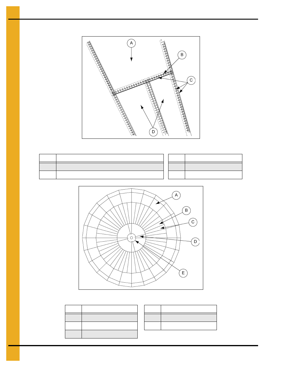 Shown in, Install hopper panels (continued) | Grain Systems Tanks PNEG-805 User Manual | Page 30 / 74