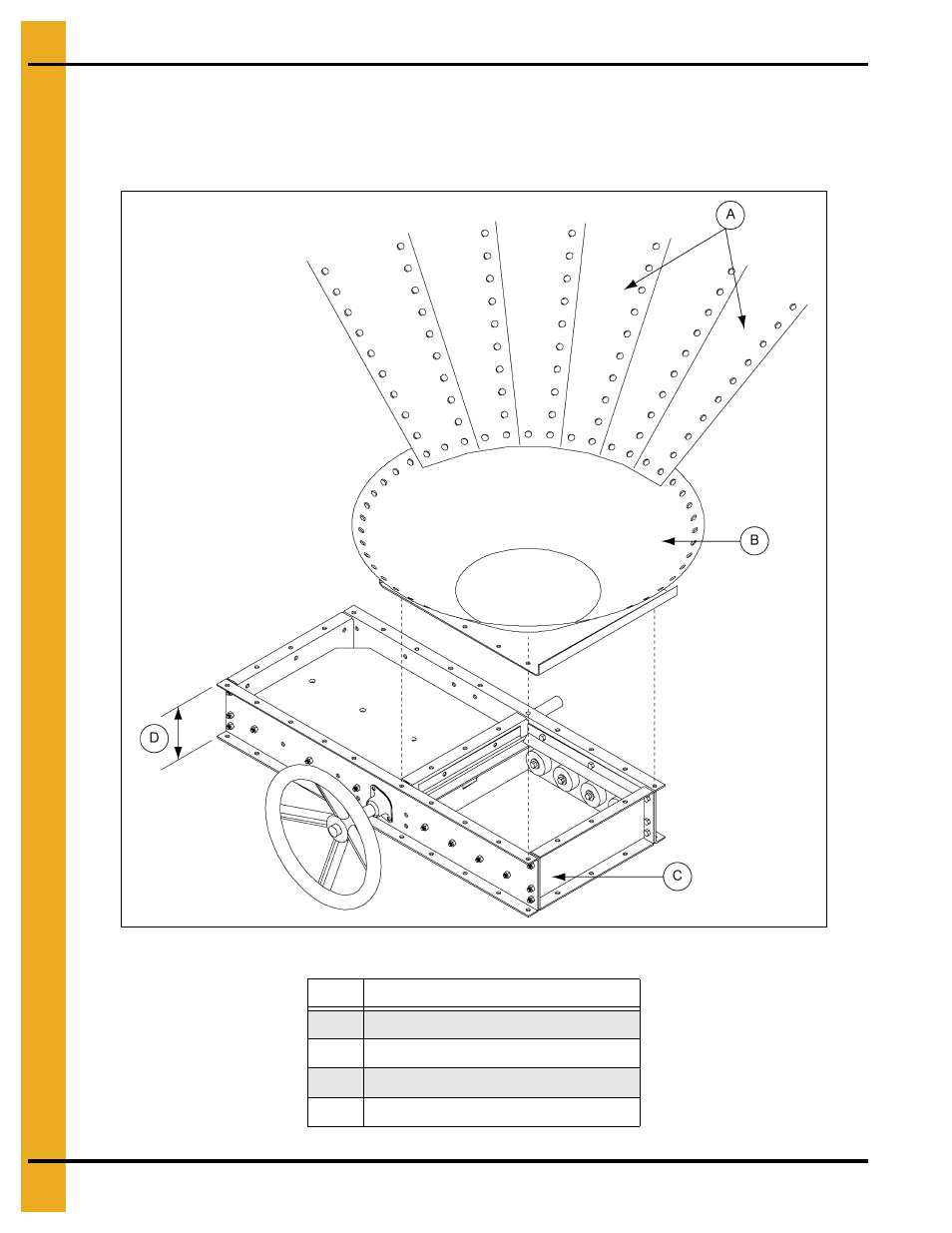 Install rack and pinion roller gate | Grain Systems Tanks PNEG-805 User Manual | Page 32 / 74