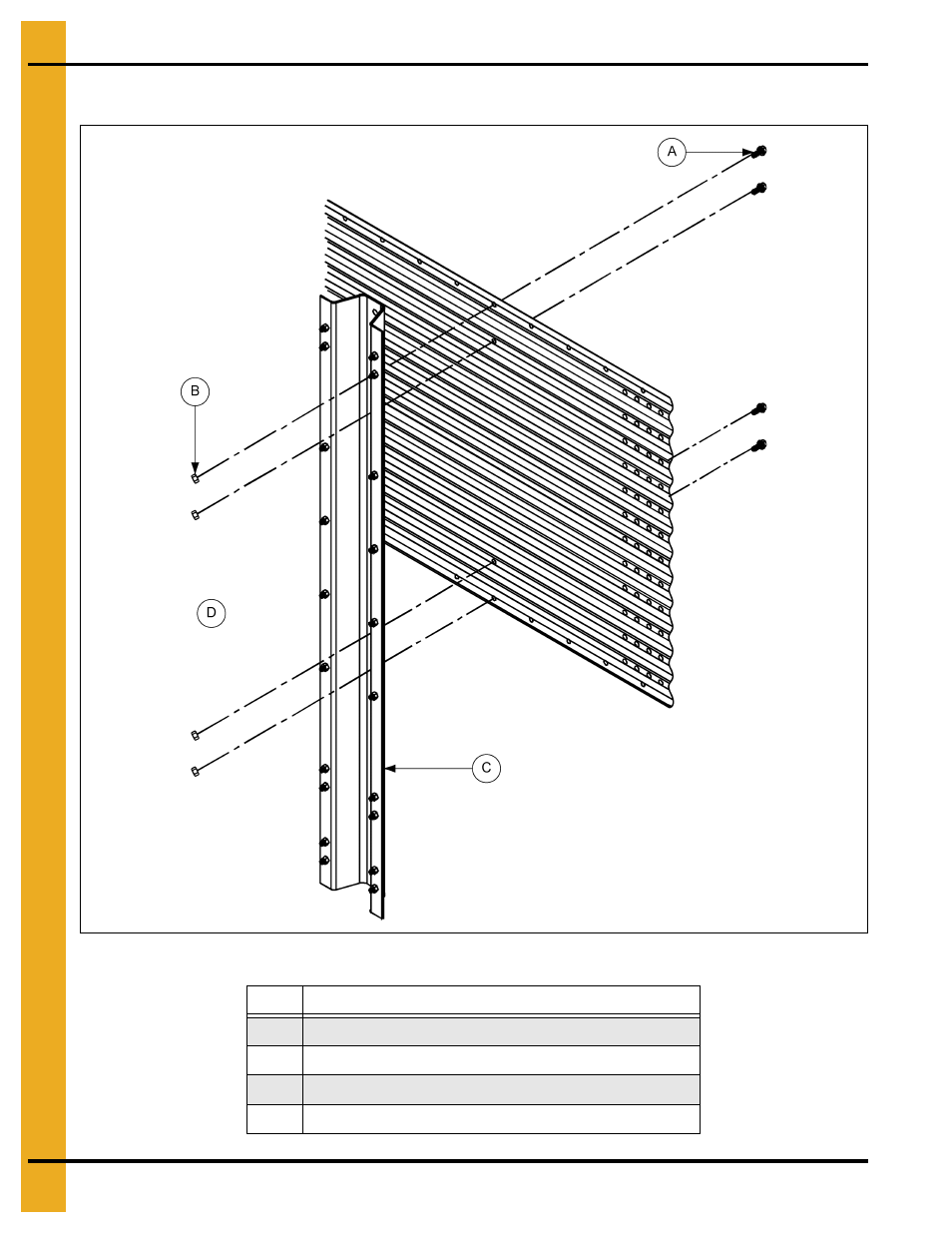Non-laminated stiffener to sidewall detail, Stiffeners | Grain Systems Tanks PNEG-805 User Manual | Page 52 / 74