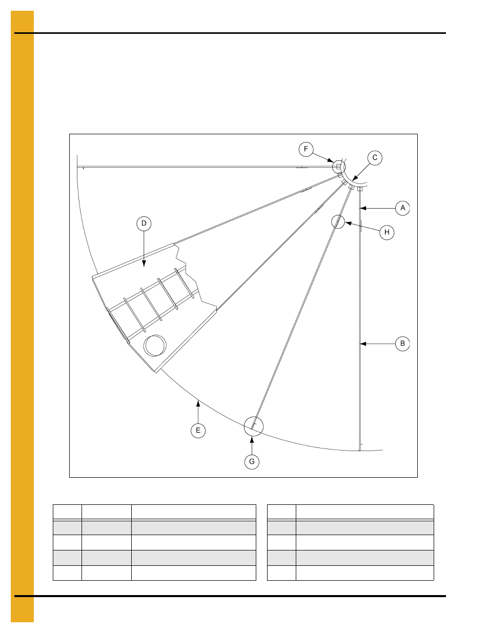 Roof rafter installation | Grain Systems Tanks PNEG-805 User Manual | Page 56 / 74