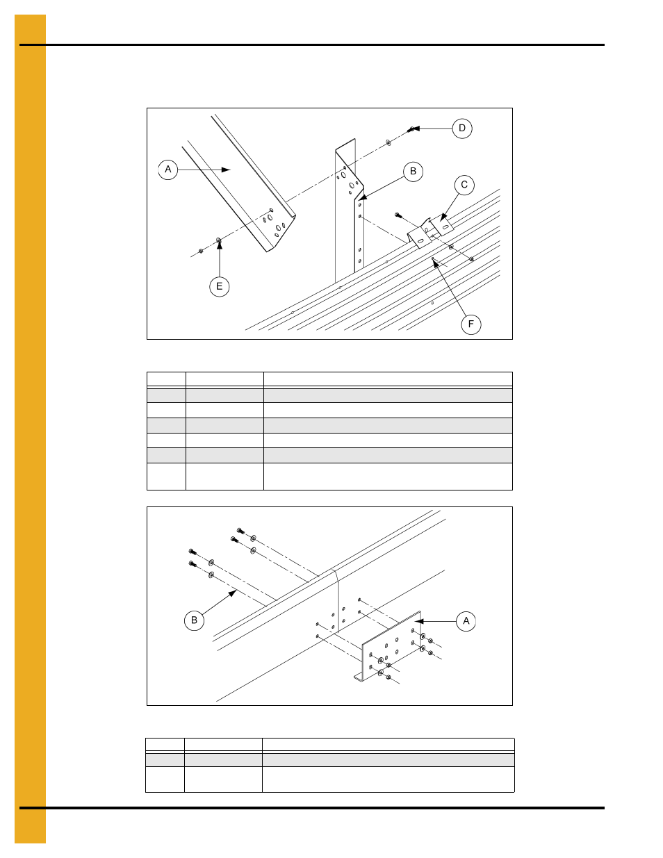 For de, Roof rafter installation | Grain Systems Tanks PNEG-805 User Manual | Page 58 / 74