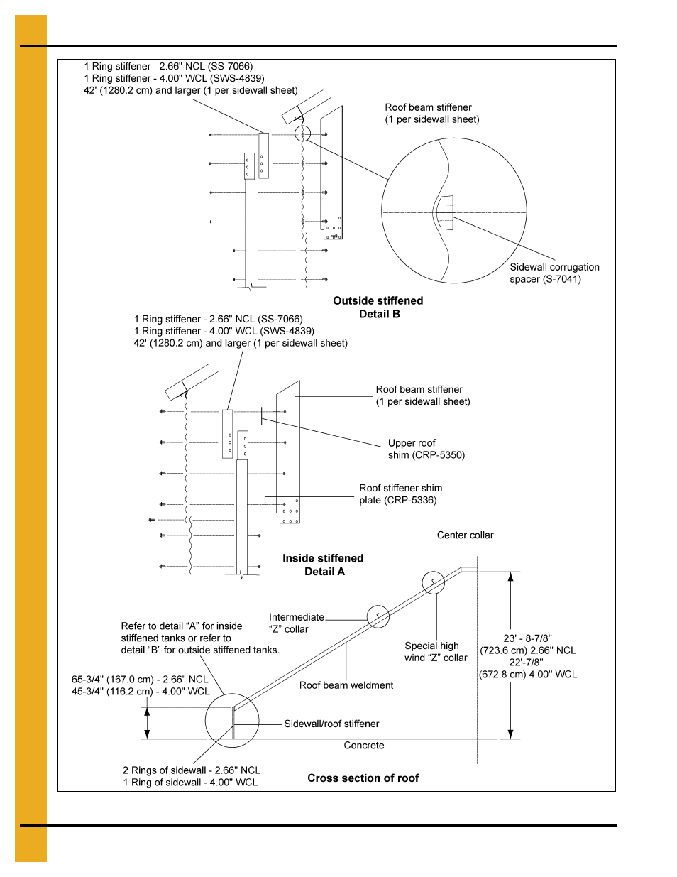 72' high wind roof assembly instructions | Grain Systems Bin Accessories PNEG-1863 User Manual | Page 12 / 28