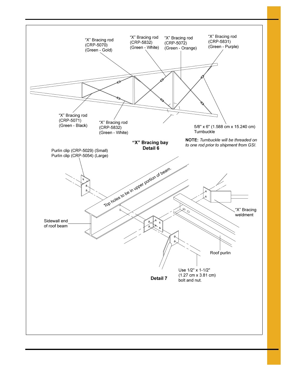 72' high wind roof assembly instructions | Grain Systems Bin Accessories PNEG-1863 User Manual | Page 15 / 28