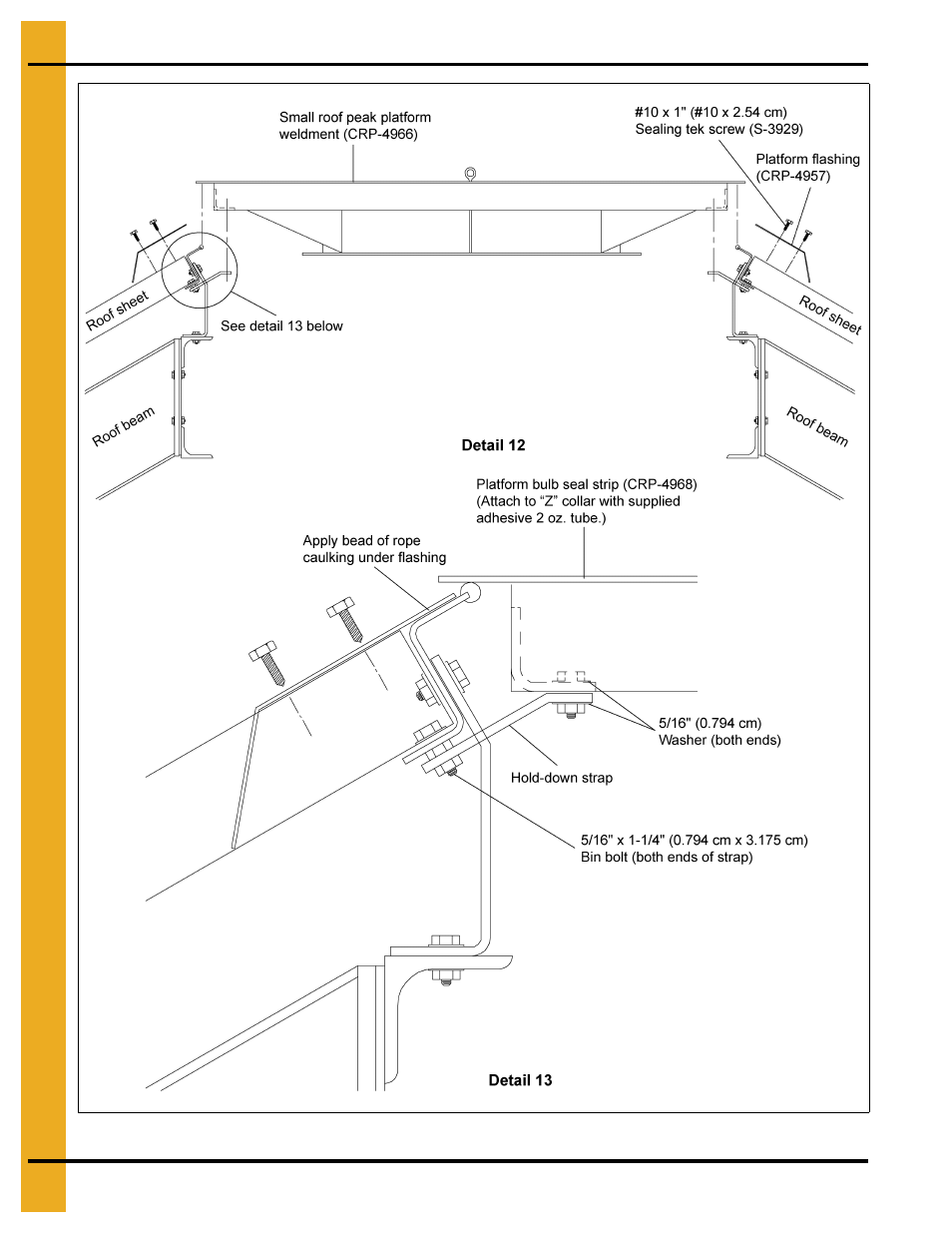 72' high wind roof assembly instructions | Grain Systems Bin Accessories PNEG-1863 User Manual | Page 20 / 28