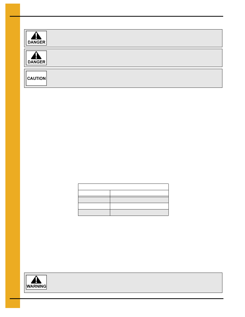 Connecting box angle adjustment | Grain Systems Unload Augers PNEG-1060 User Manual | Page 12 / 24