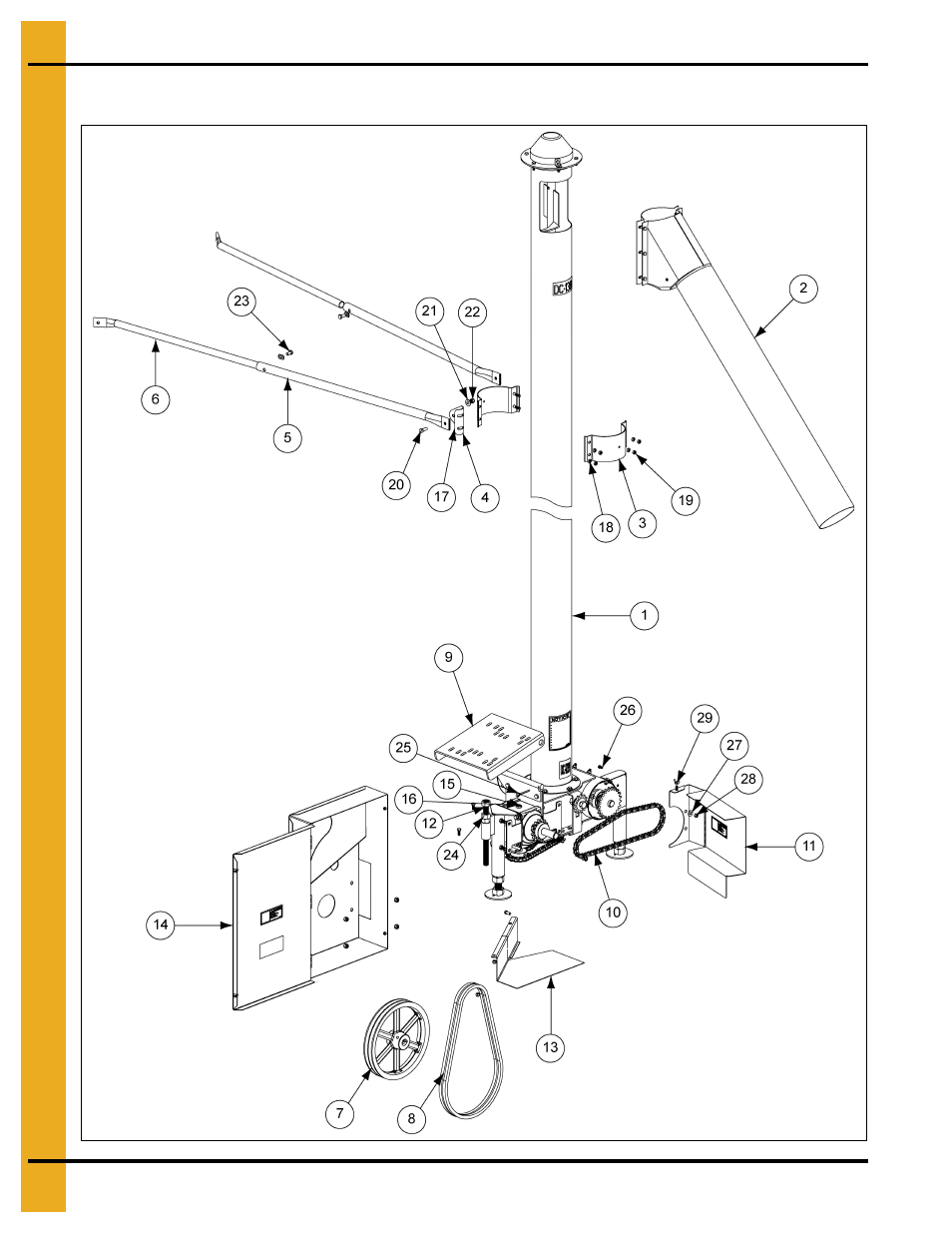 6" catalog level breakdown | Grain Systems Unload Augers PNEG-1079 User Manual | Page 26 / 46