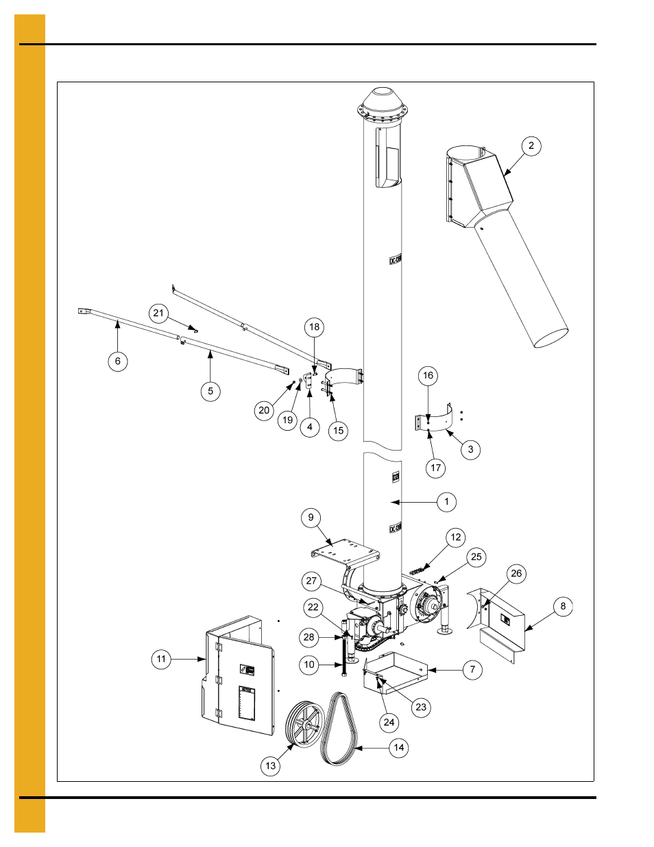 10" catalog level breakdown | Grain Systems Unload Augers PNEG-1079 User Manual | Page 38 / 46