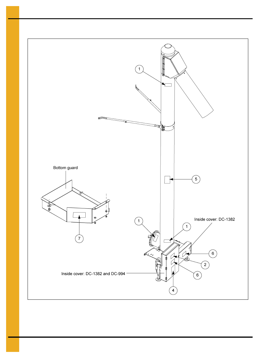 Safety decals, Chapter 3 safety decals | Grain Systems Unload Augers PNEG-1079 User Manual | Page 8 / 46