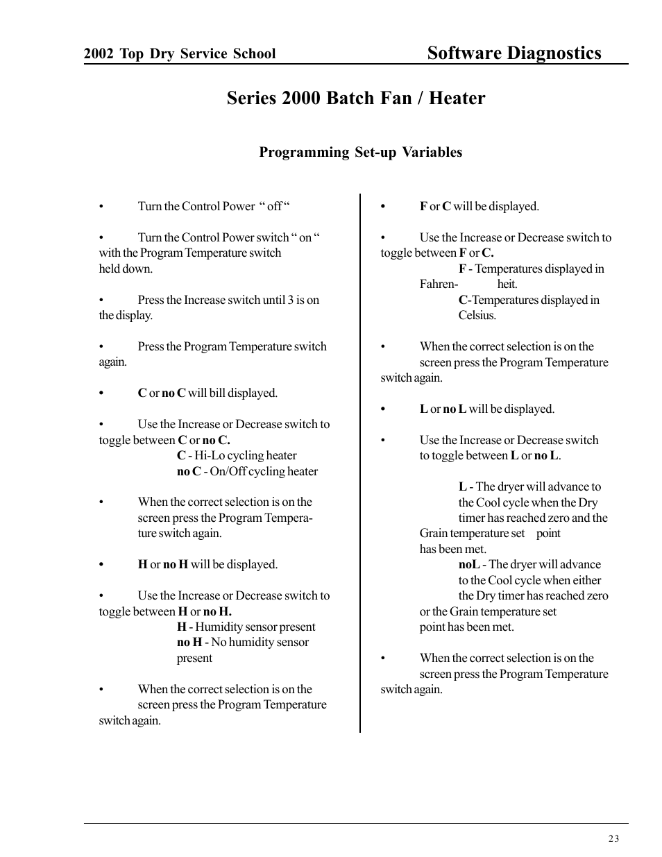 Grain Systems PNEG-1263 User Manual | Page 23 / 28