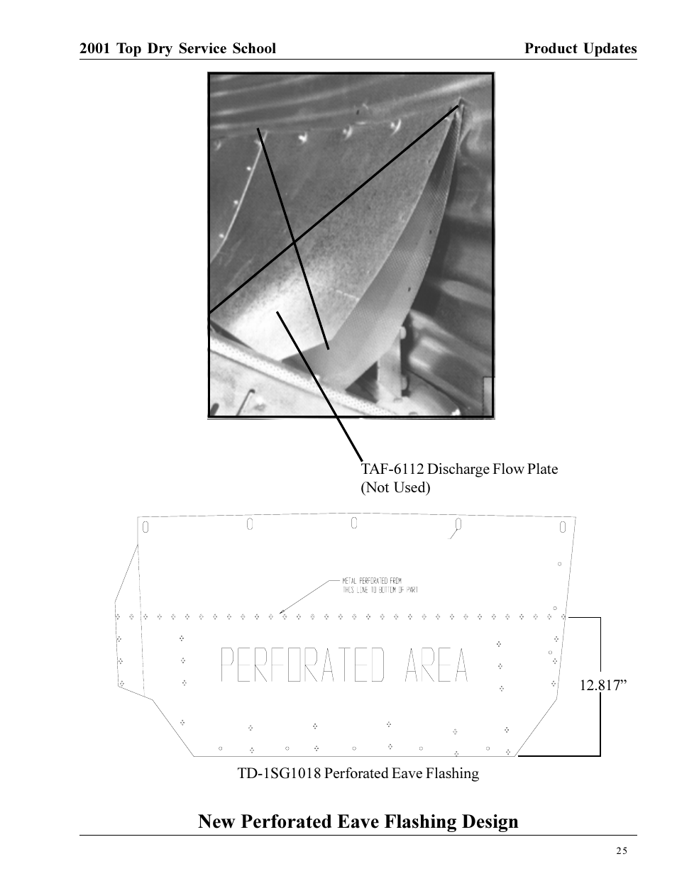 New perforated eave flashing design | Grain Systems PNEG-1135 User Manual | Page 25 / 62