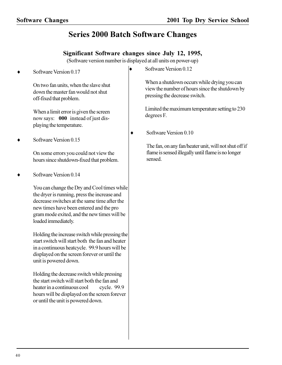 Series 2000 batch software changes | Grain Systems PNEG-1135 User Manual | Page 40 / 62