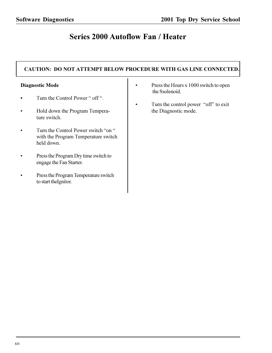 Series 2000 autoflow fan / heater | Grain Systems PNEG-1135 User Manual | Page 60 / 62