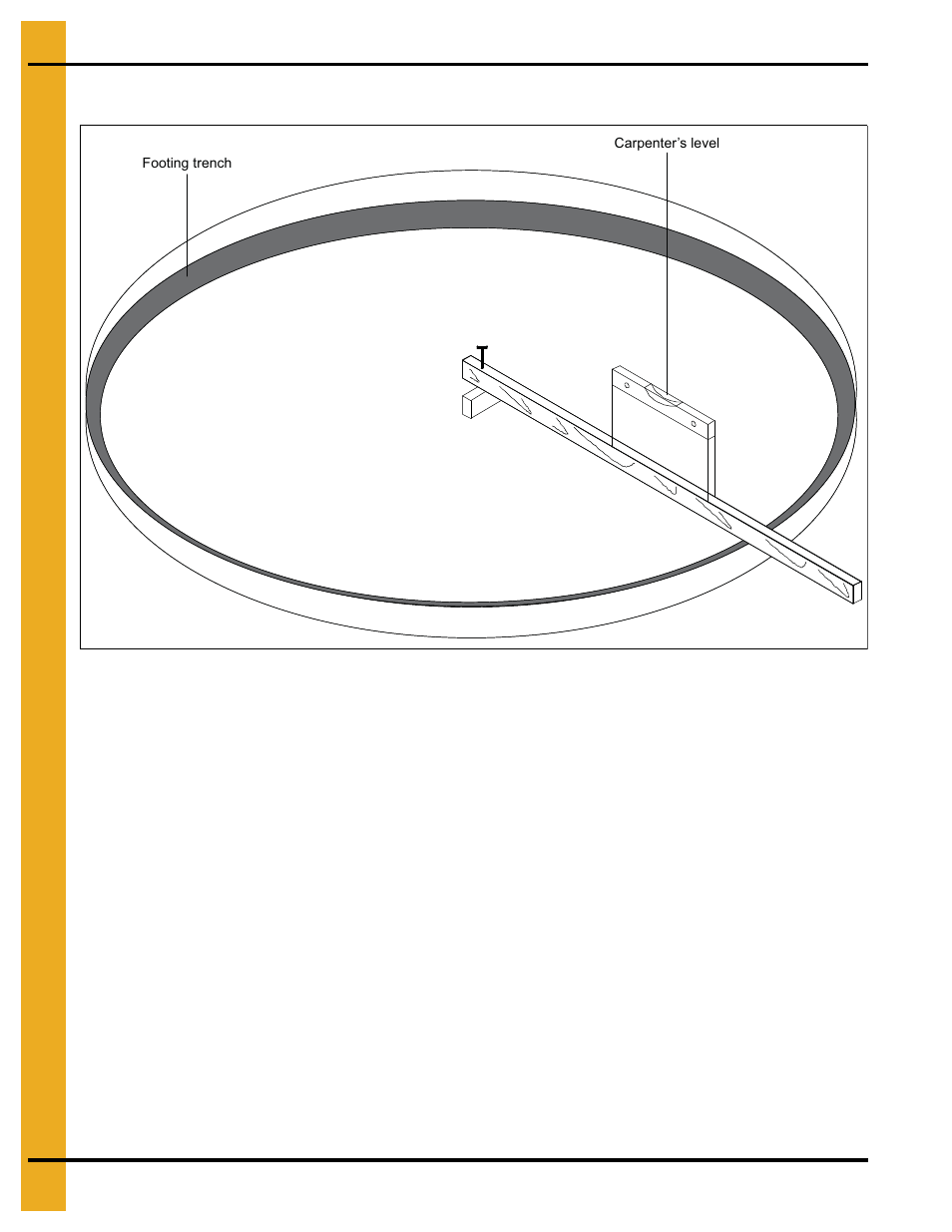 Circular foundation form, Prepare the foundation | Grain Systems PNEG-1510 User Manual | Page 10 / 84