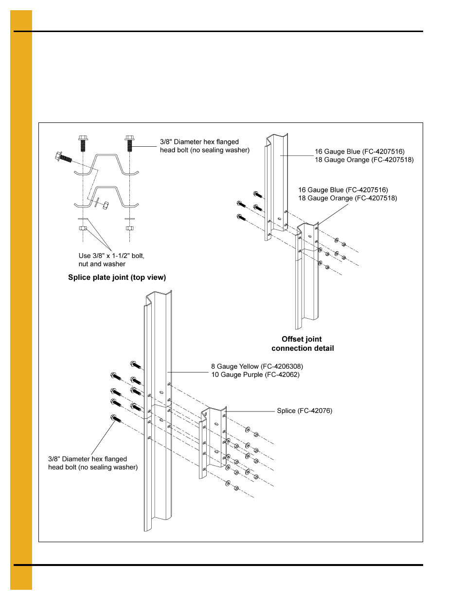 Stiffener installation and location | Grain Systems PNEG-1510 User Manual | Page 32 / 84