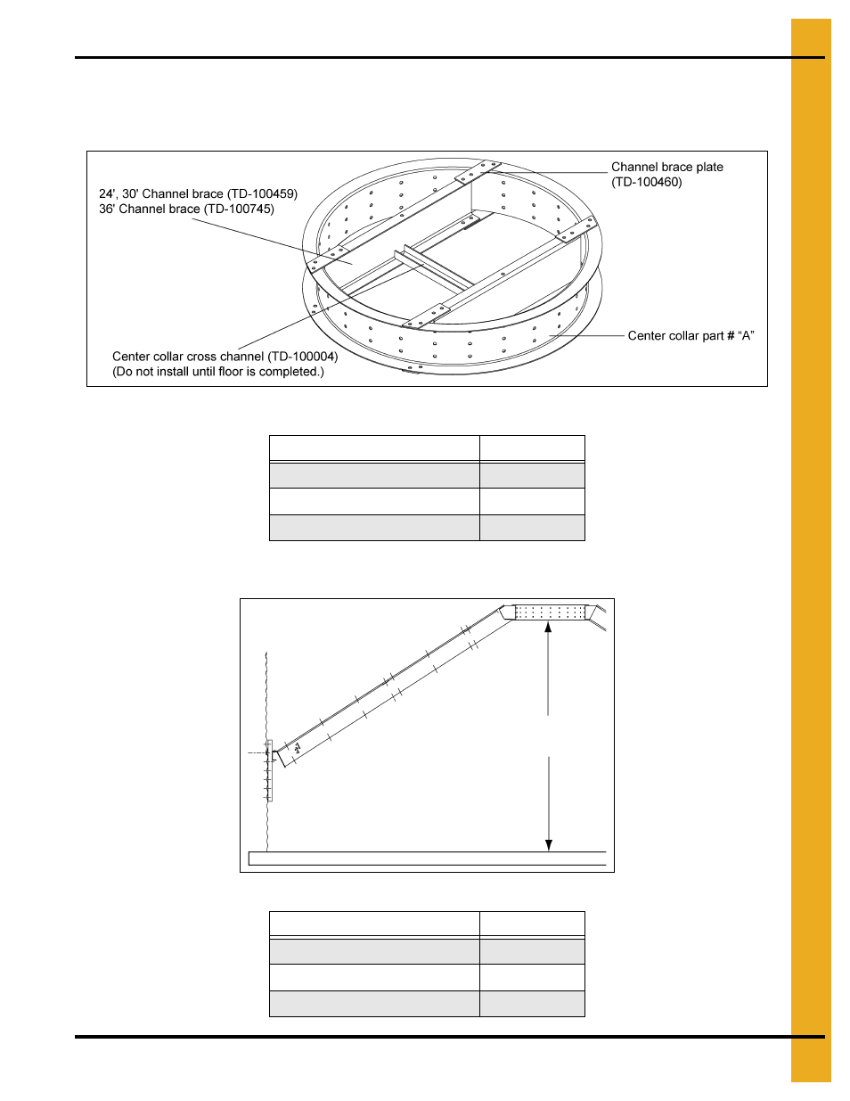 Center collar assembly, “c” channels | Grain Systems PNEG-1510 User Manual | Page 37 / 84