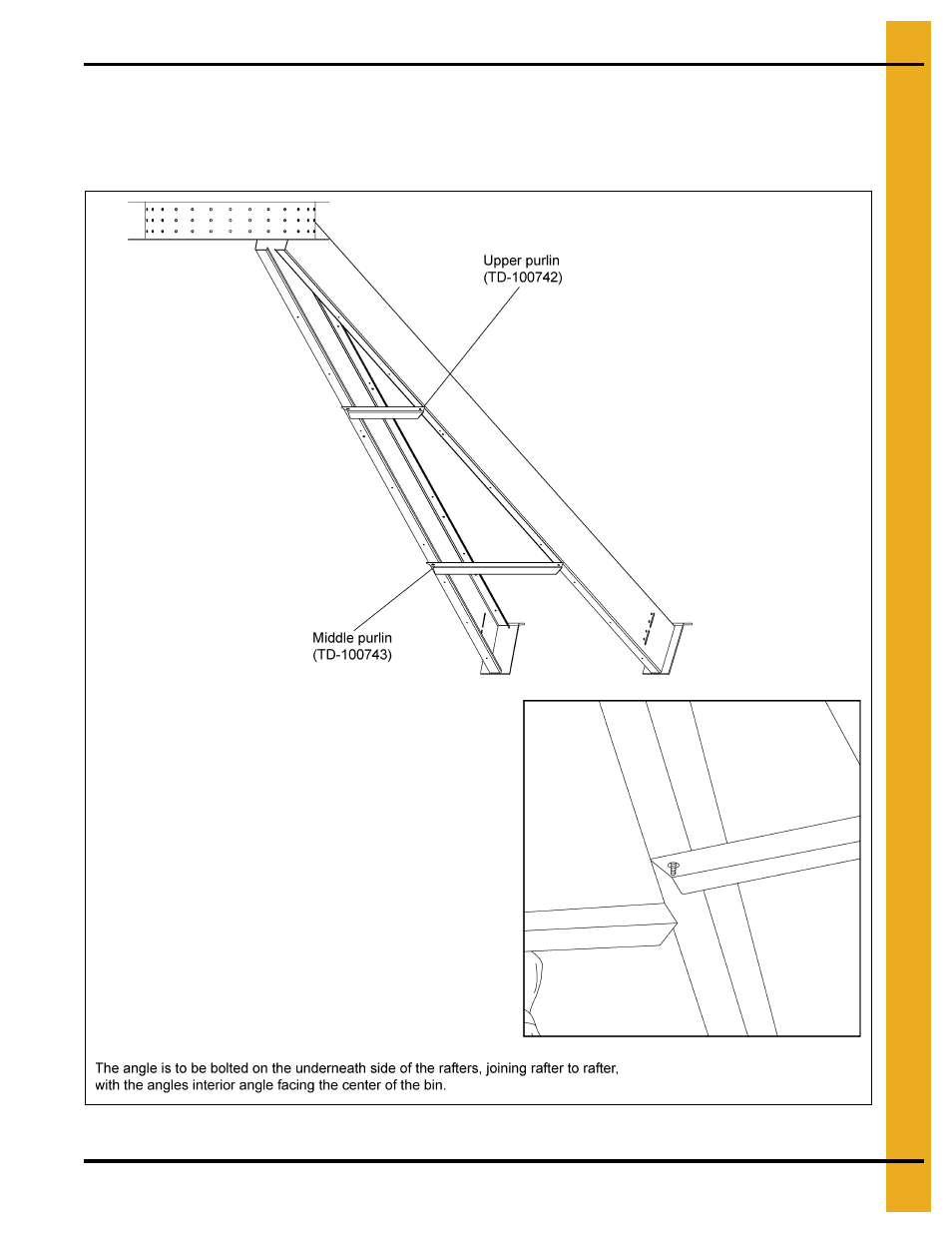 36' intermediate purlin | Grain Systems PNEG-1510 User Manual | Page 41 / 84