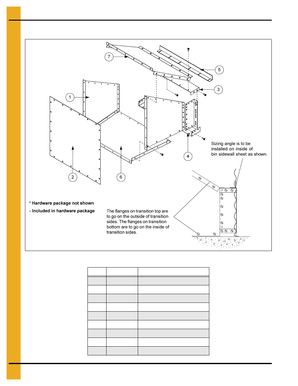 Transition assembly (tr-4734), Assembly | Grain Systems PNEG-1510 User Manual | Page 76 / 84