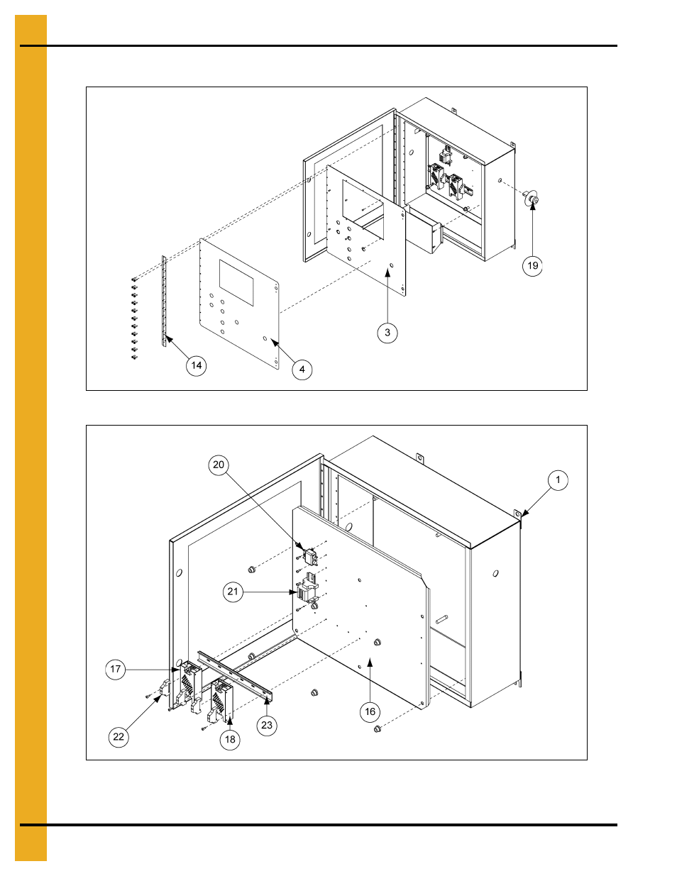 Control box control panel | Grain Systems PNEG-1914 User Manual | Page 118 / 146