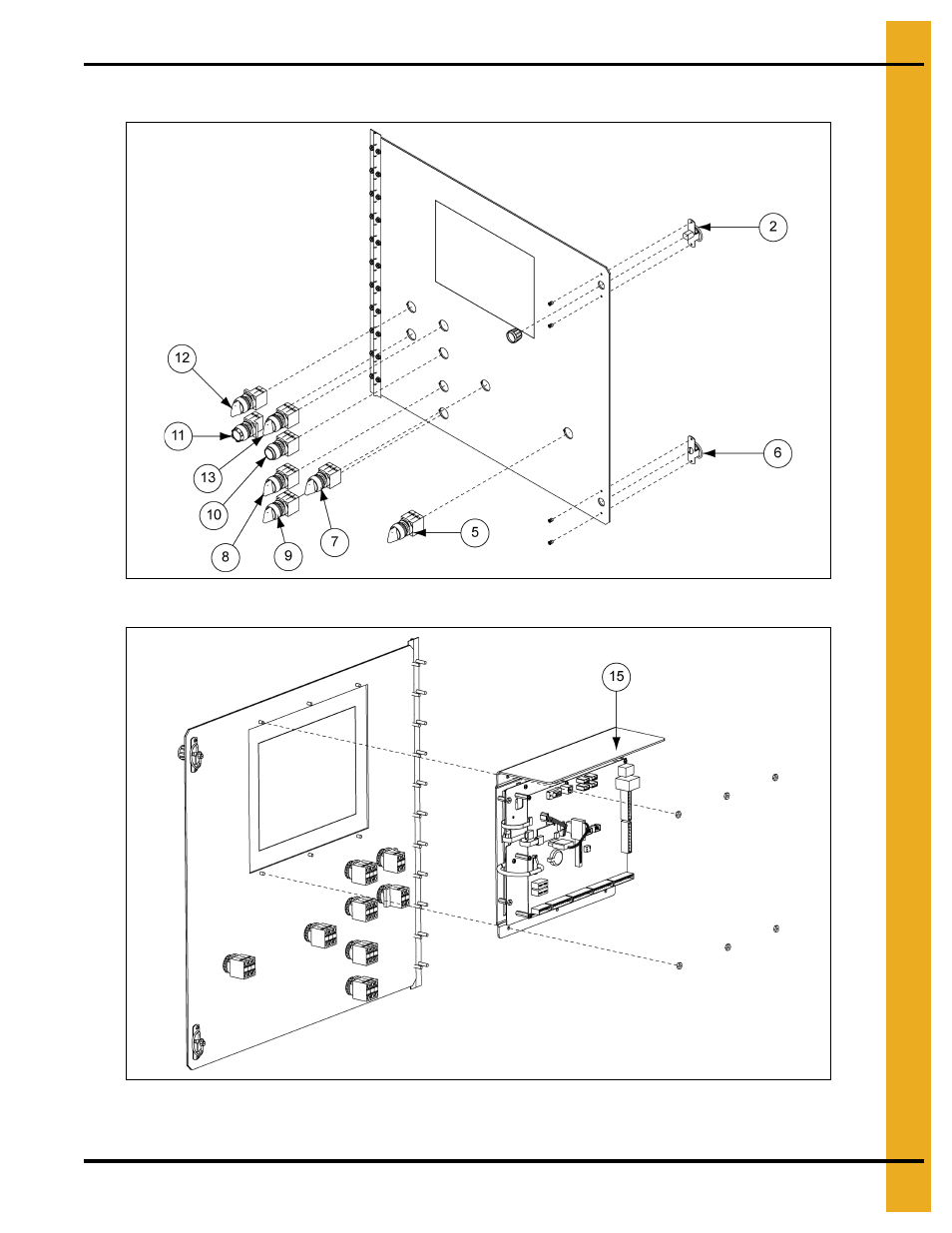 Control box control panel (continued) | Grain Systems PNEG-1914 User Manual | Page 119 / 146