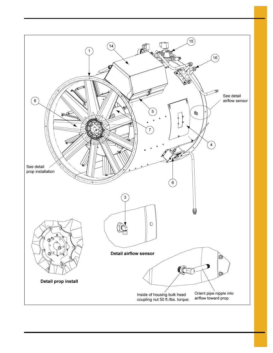 Fan/heater assembly (continued) | Grain Systems PNEG-1914 User Manual | Page 81 / 146