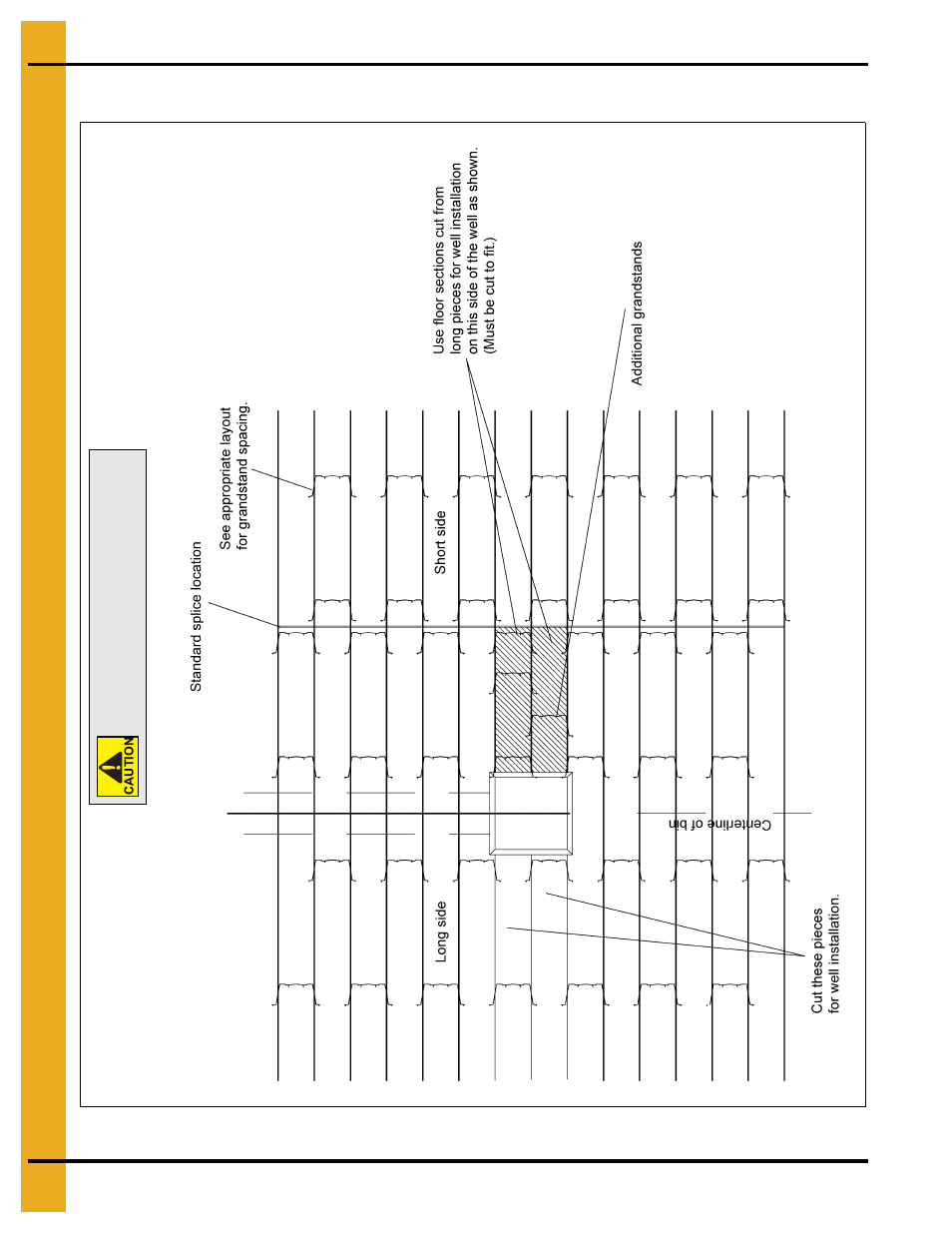 Well installation cut detail, Chapter 5 well installation cut detail | Grain Systems Bin Flooring PNEG-1567 User Manual | Page 14 / 28